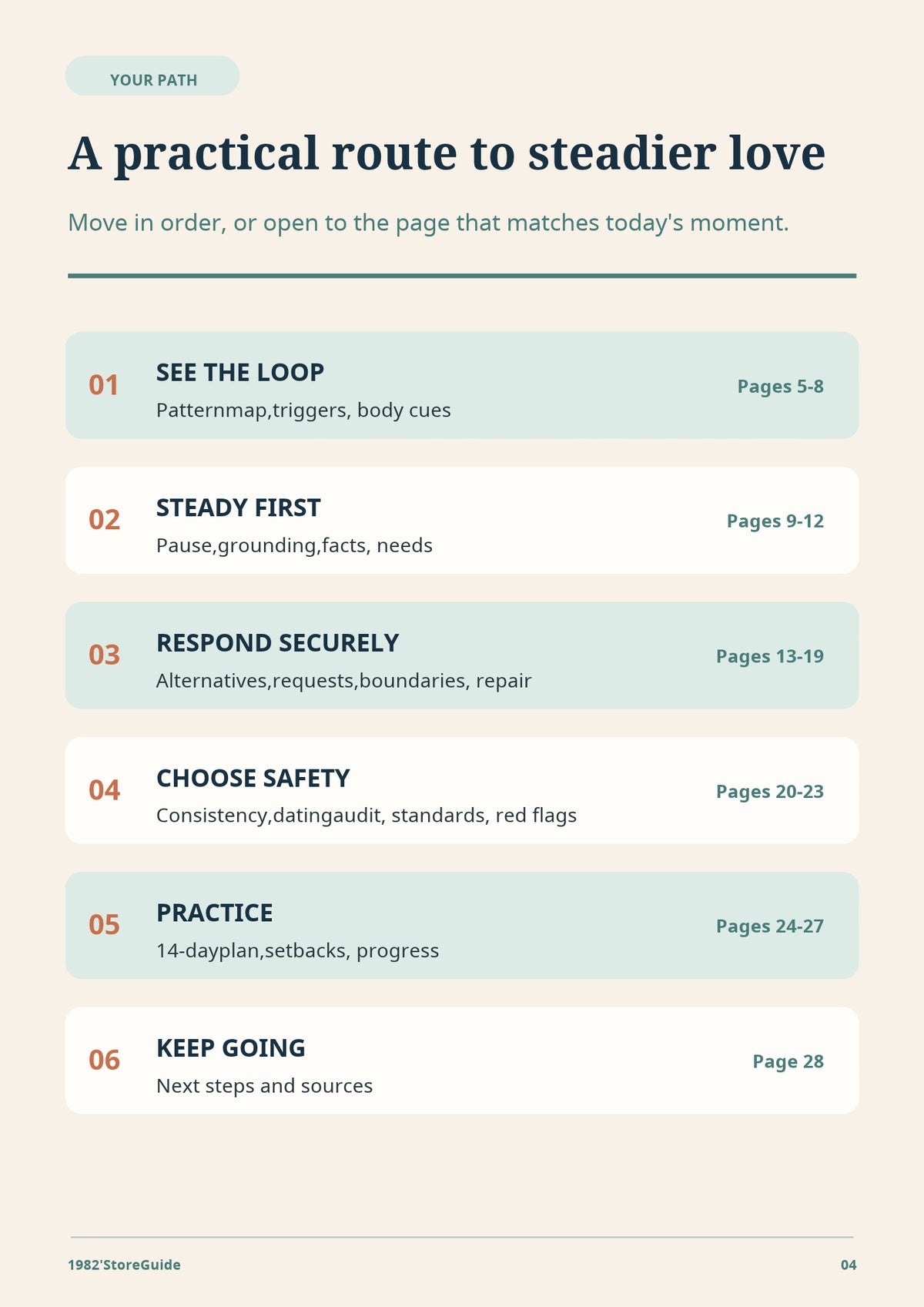 Secure Connection Workbook | Break Anxious-Avoidant Dating Loops
