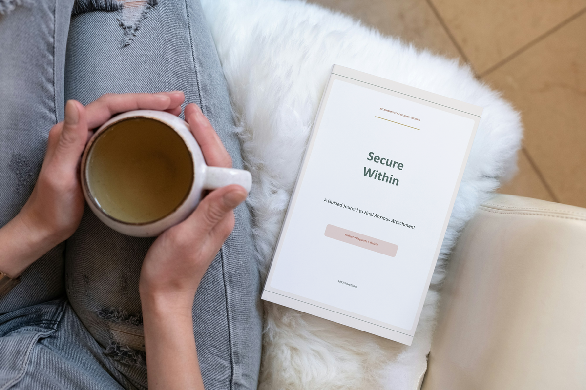 Anxious Attachment Recovery Journal | Secure Attachment Workbook PDF