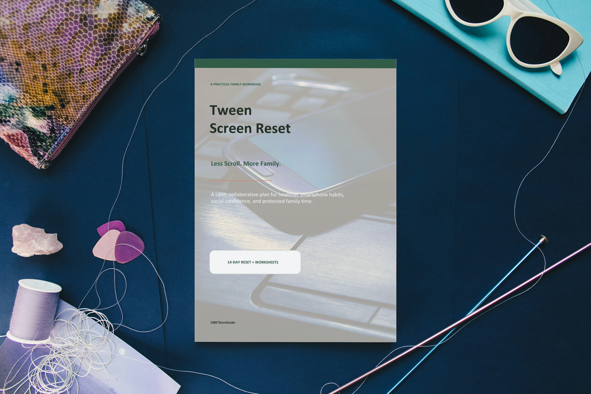 Tween Screen Reset: A 14-Day Digital Wellness Plan for Families