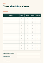 Free Subscription Reset Workbook