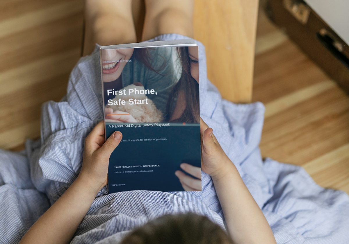 First Phone, Safe Start: Digital Safety Playbook for Preteens & Parents