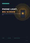 Phone Light, Big Screen DIY mobile cinema lighting guide cover