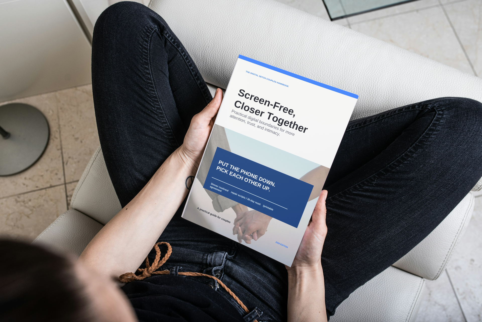 Screen-Free, Closer Together: A Digital Detox Couples Handbook